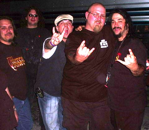 (L-R) Michael G., Sam, Brent, Popcorn & Zetro